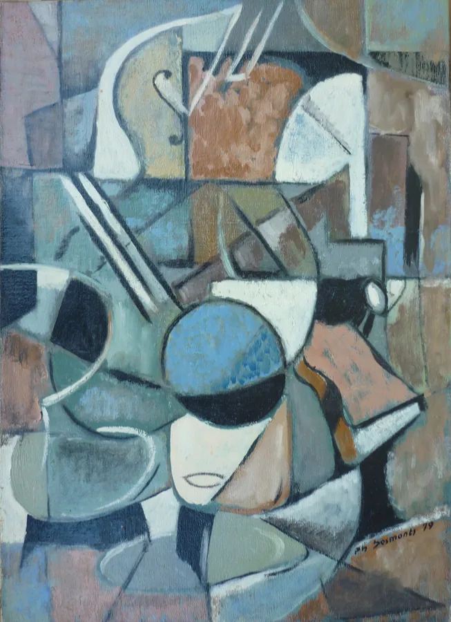 Verre et guitare, 1979